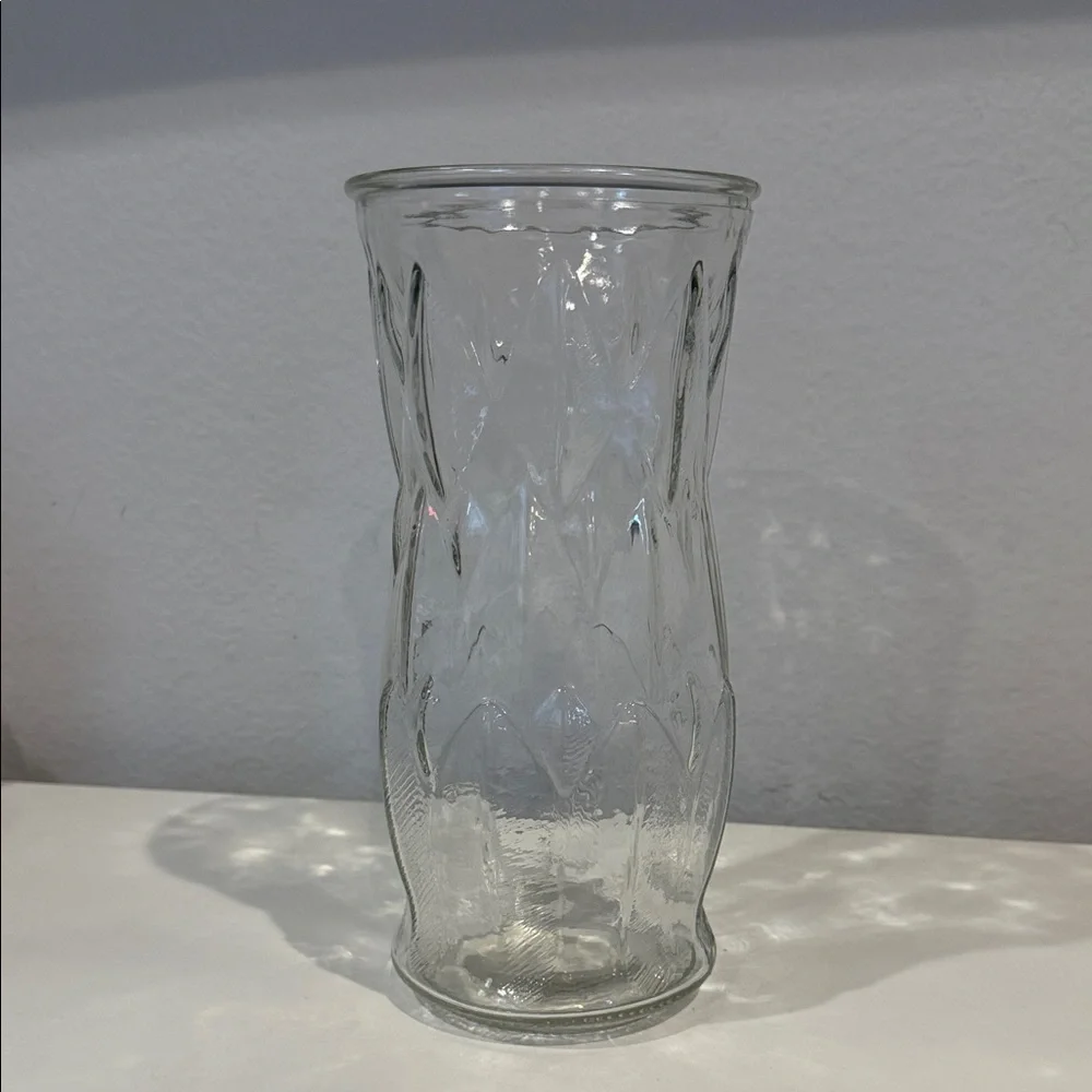 Elegant Clear Glass Vase